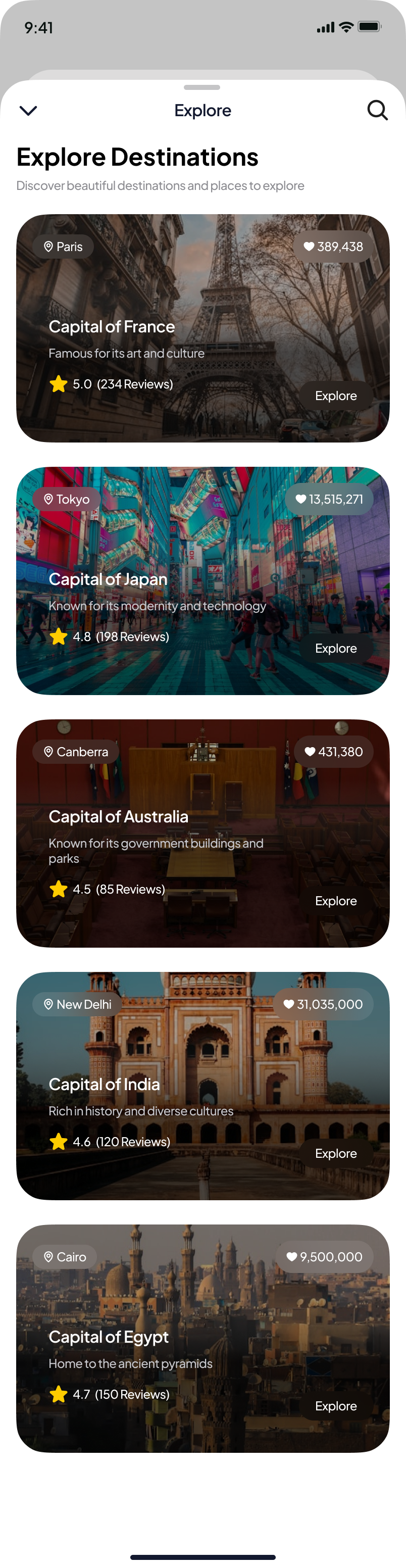 User Explore